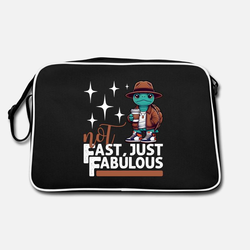 NOT FAST, JUST FABULOUS Retro Bag