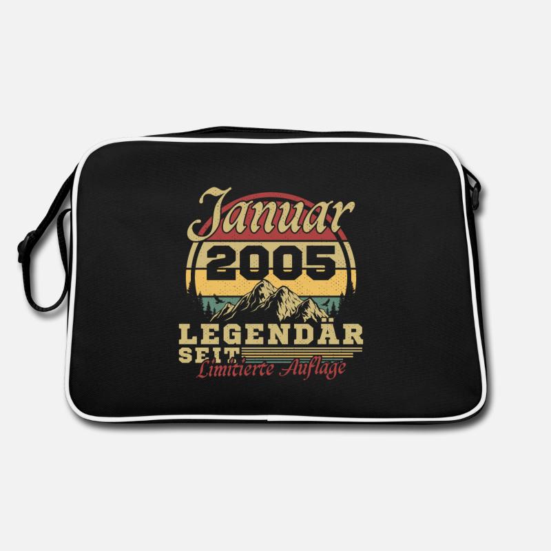 20e anniversaire Né en janvier 2005 Sac Retro