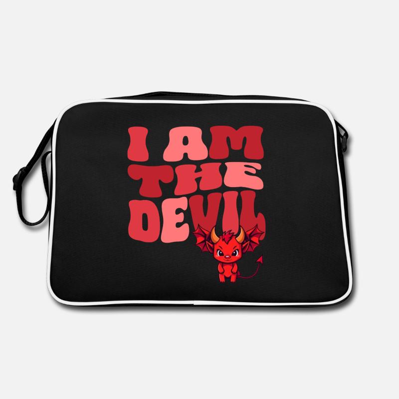 Devil Little Devil Devil Devil Woman Devil Guy Retro Bag