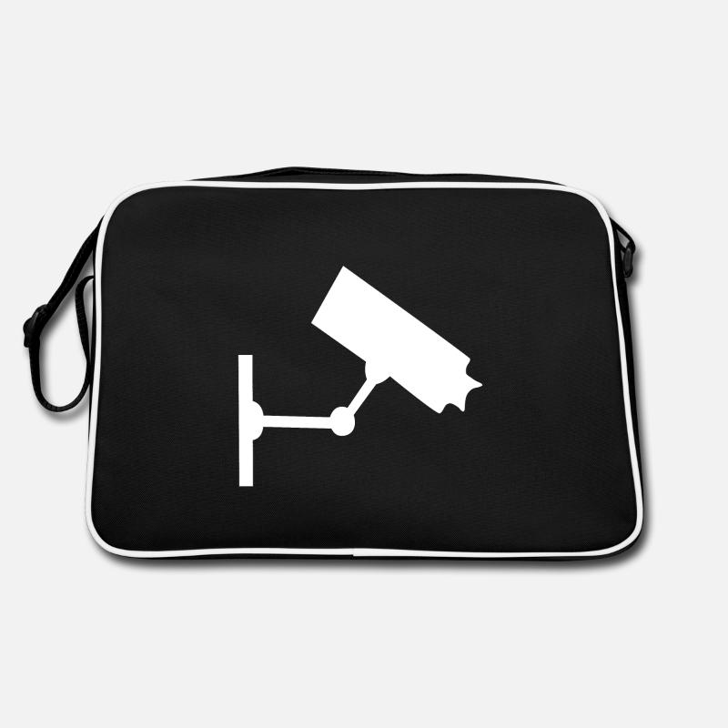 Caméra de surveillance, surveillance, caméra, Sac Retro