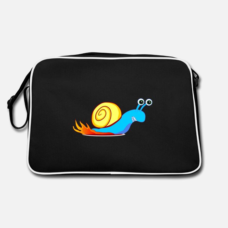 Escargot de course rapide, escargot courant Sac Retro