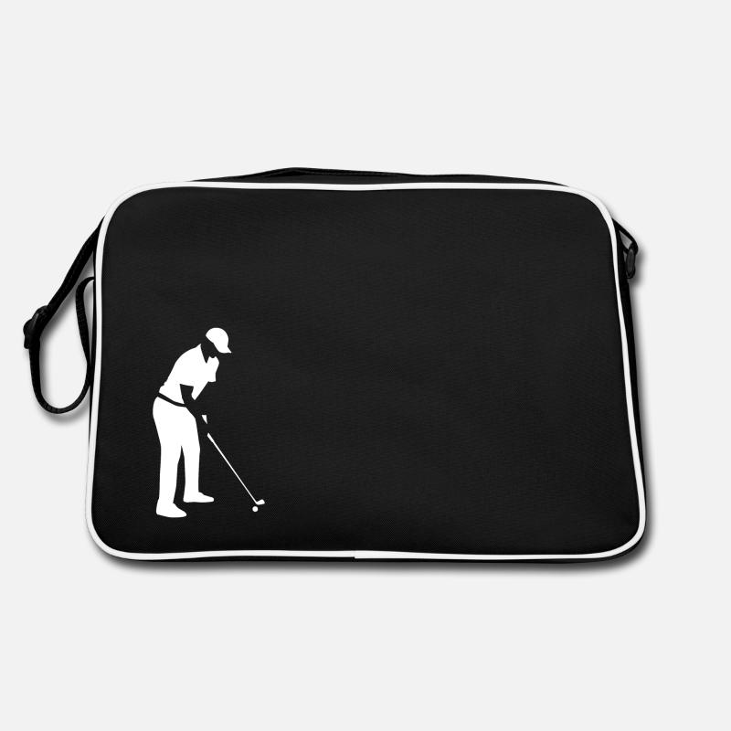 Golfer - Golf player Retro Bag