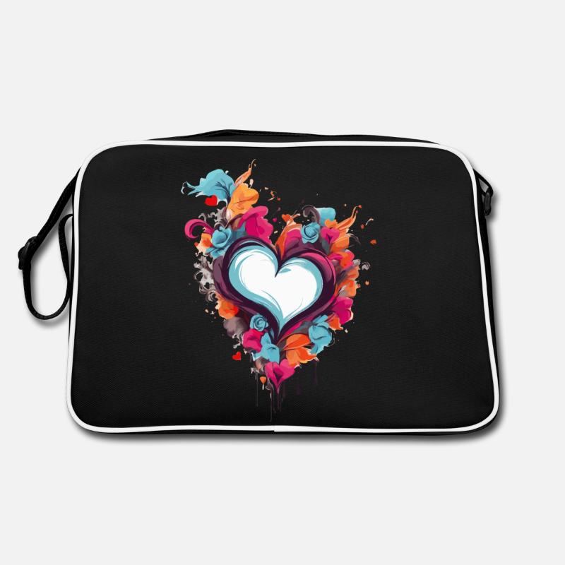 VALENTINE'S DAY HEARTS, FOR COUPLES & LOVERS 2024 Retro Bag