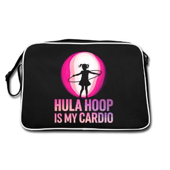 Dance Hoop Girl Dancer Hoop - Retro Bag - black/white - Back