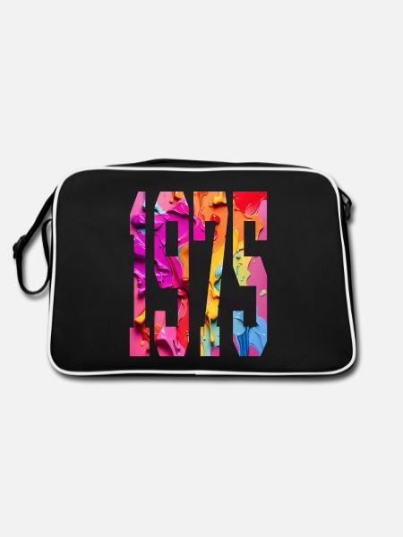 BUNT 51ST BIRTHDAY 1975 - Retro Bag - black/white - Back