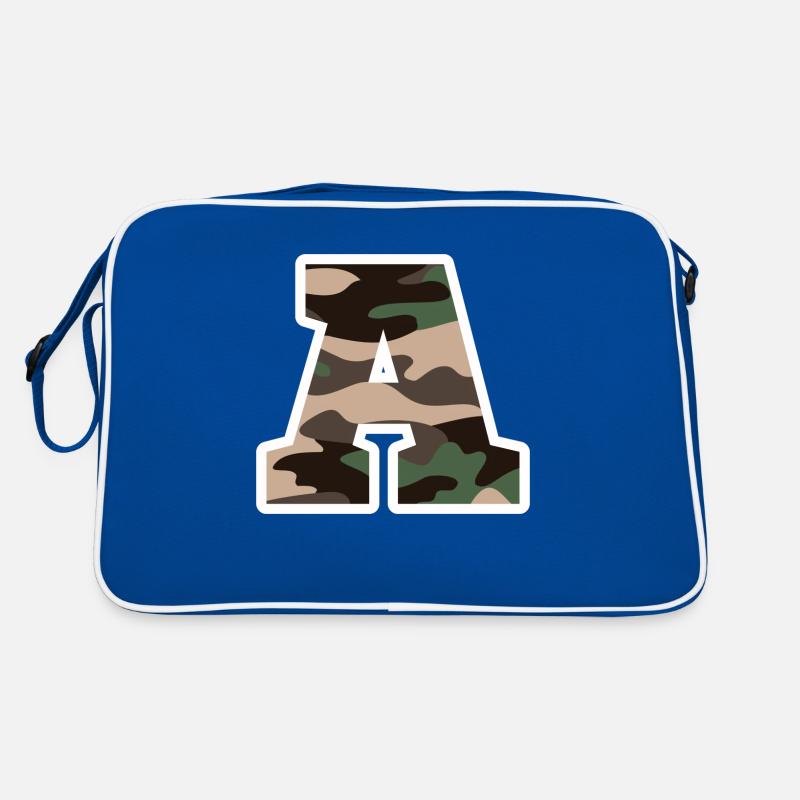 Brief A Military Camouflage - Geschenkidee Retro Tasche
