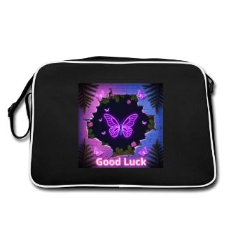 Good Luck - Sac Retro - noir/blanc - Dos