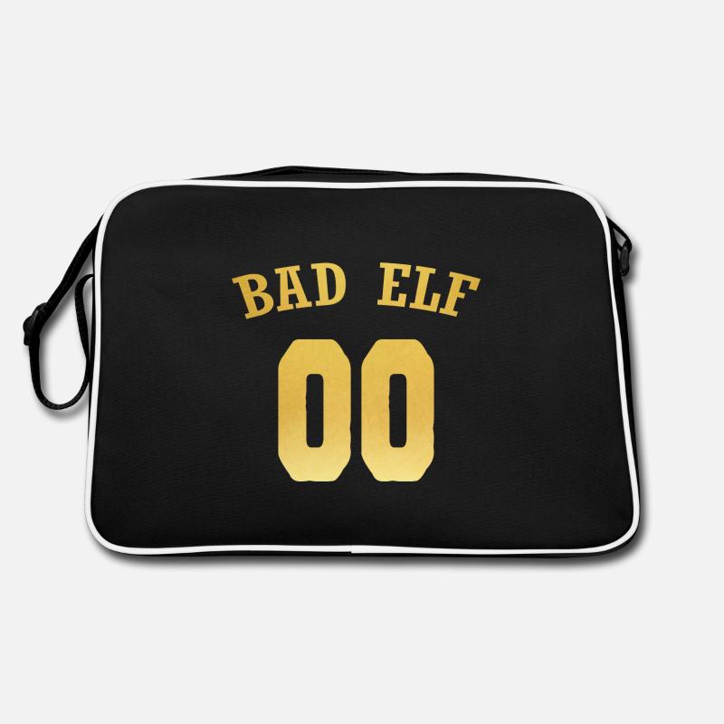 xmas Christmas Gift Christmas Elf Retro Bag