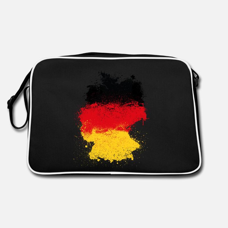 Germany map Retro Bag