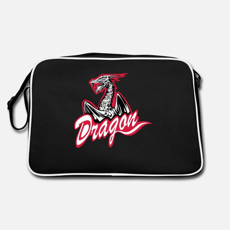 Drache Retro Tasche