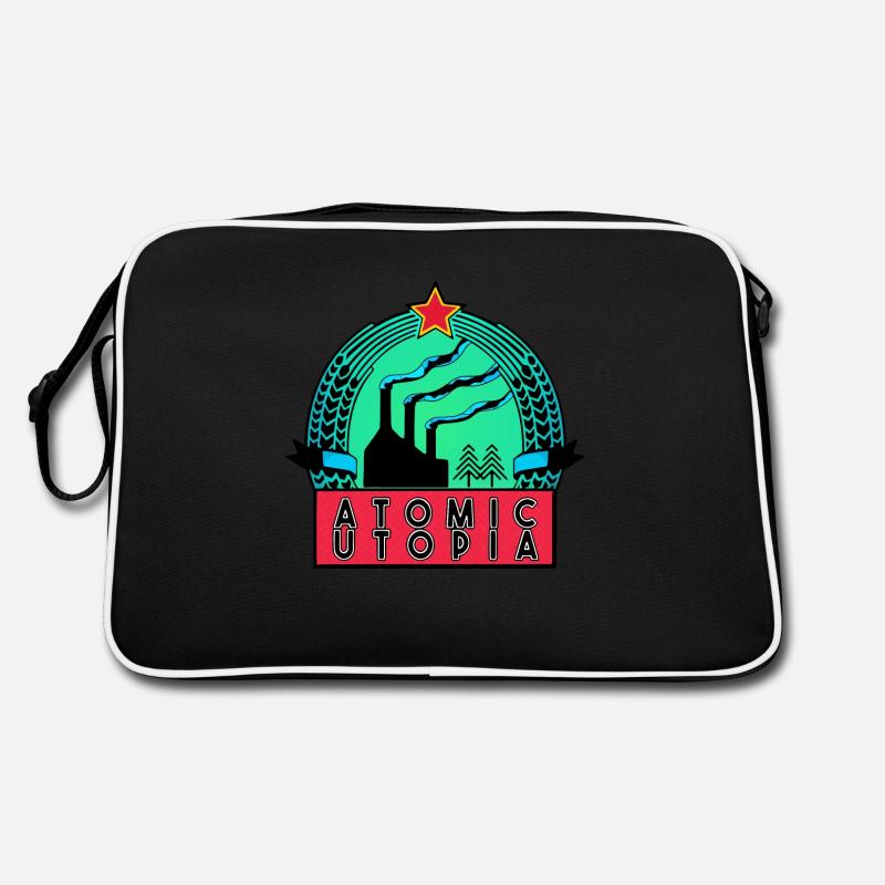 Atomic Utopia - Colour Emblem Retro Bag