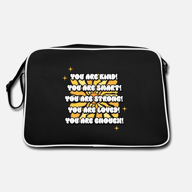 Liste des affirmations positives tournesol Sac Retro