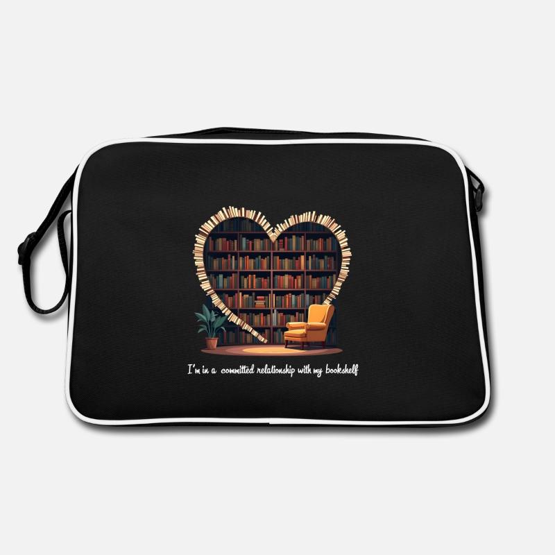 Je suis dans une relation engagée avec ma bibliothèque Sac Retro