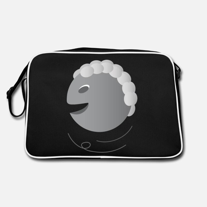 Gesicht Freude Lachen Leben Geschenk Retro Tasche