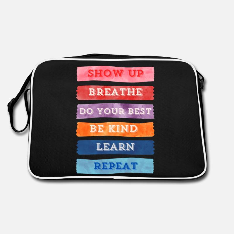 Mindful To Do List Retro Bag