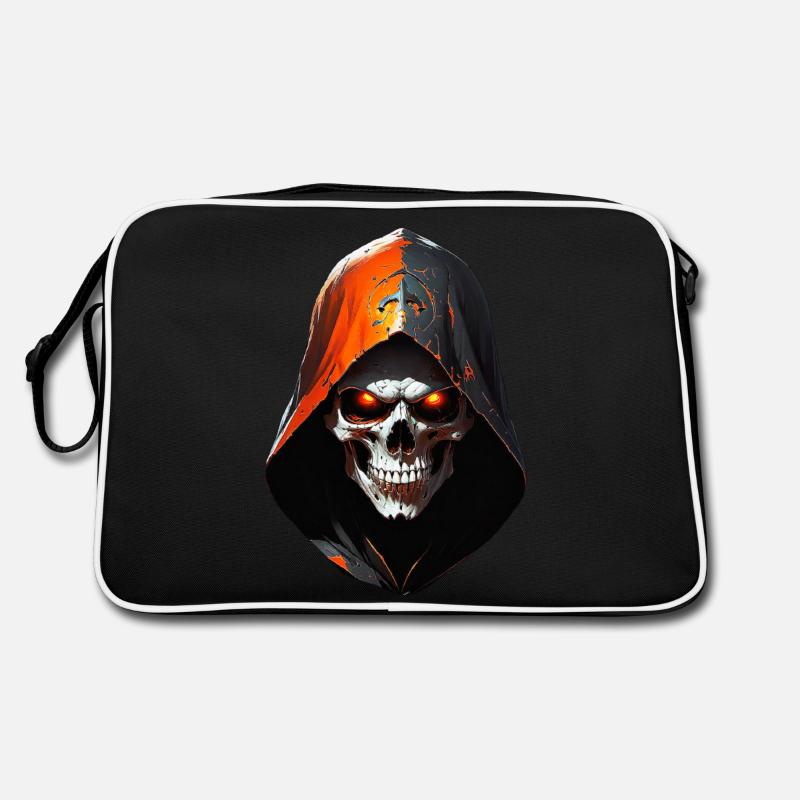 Skull Retro Tasche