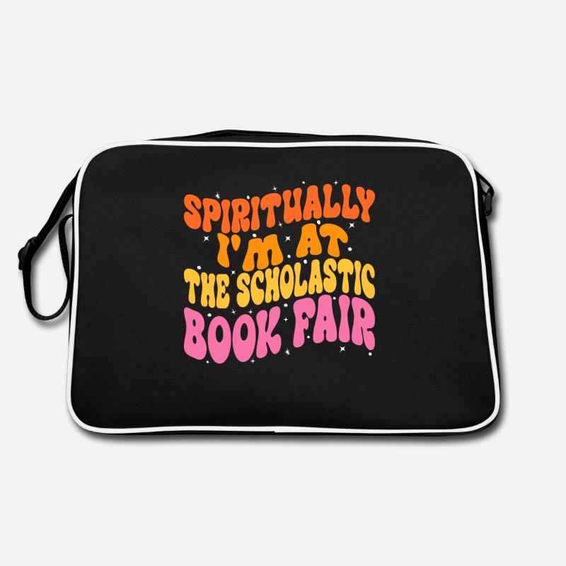 Geistlich bin ich auf der Scholastic Book Fair Retro Tasche