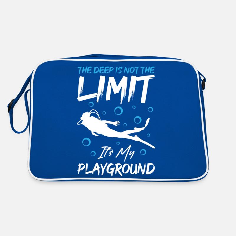 La profondeur n’est pas une limite, c’est mon terrain de jeu Sac Retro