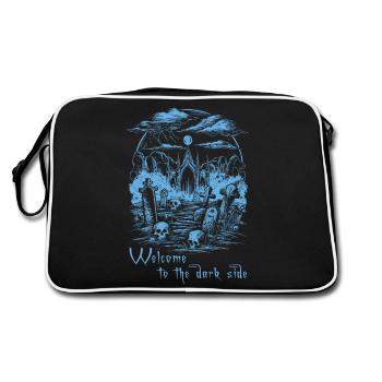 Bienvenue du côté obscur 01 - Sac Retro - noir/blanc - Dos