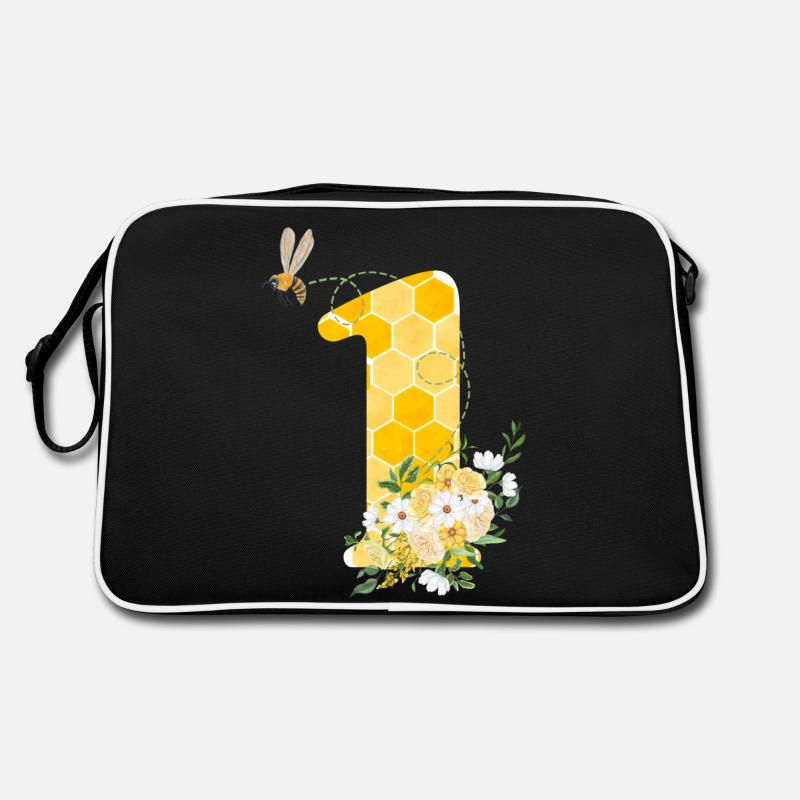 1st Birthday Bee Retro Bag