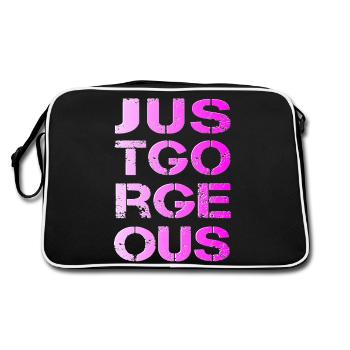 Juste super magnifique dentelle parfaite - Sac Retro - noir/blanc - Dos