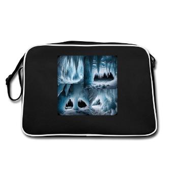 cave - Retro Bag - black/white - Back