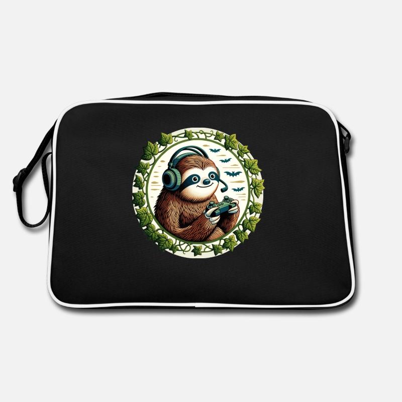 Gaming Sloth Retro Bag