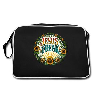 Monstre de Jésus - Sac Retro - noir/blanc - Dos