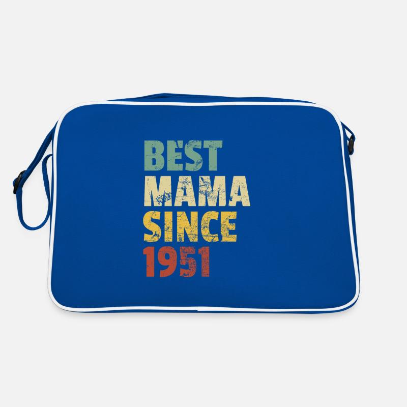 Cooles Retro-Design für Mama von Sohn oder Tochter. Retro Tasche