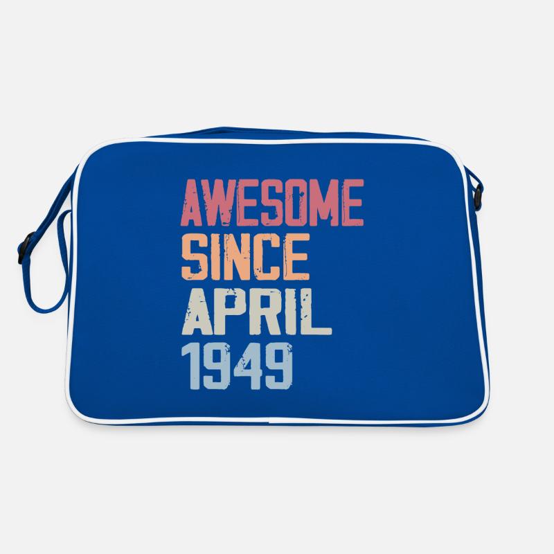 Legenden wurden im April 1949 geboren Retro Tasche