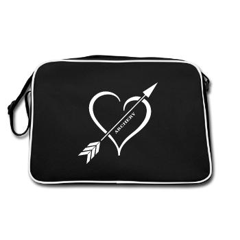 Tir à l’arc Cours de tir à l’arc Archers - Sac Retro - noir/blanc - Dos