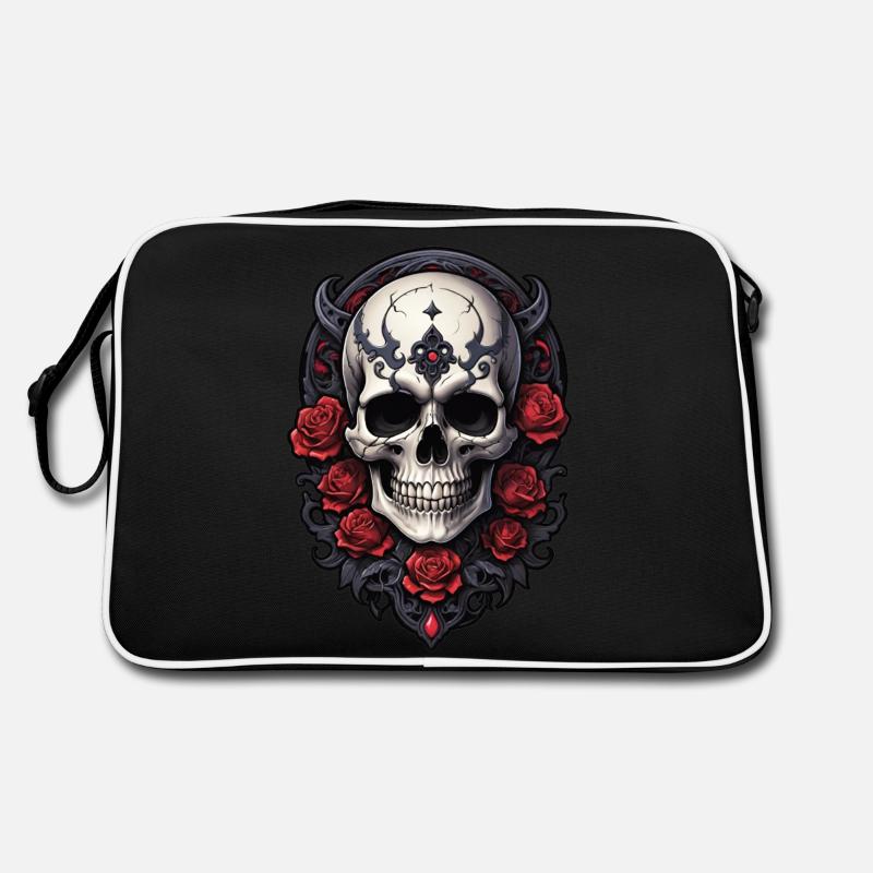 Skull Retro Tasche