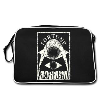 Fortune Mirror used look psychedelic Happiness Mirror - Retro Bag - black/white - Back