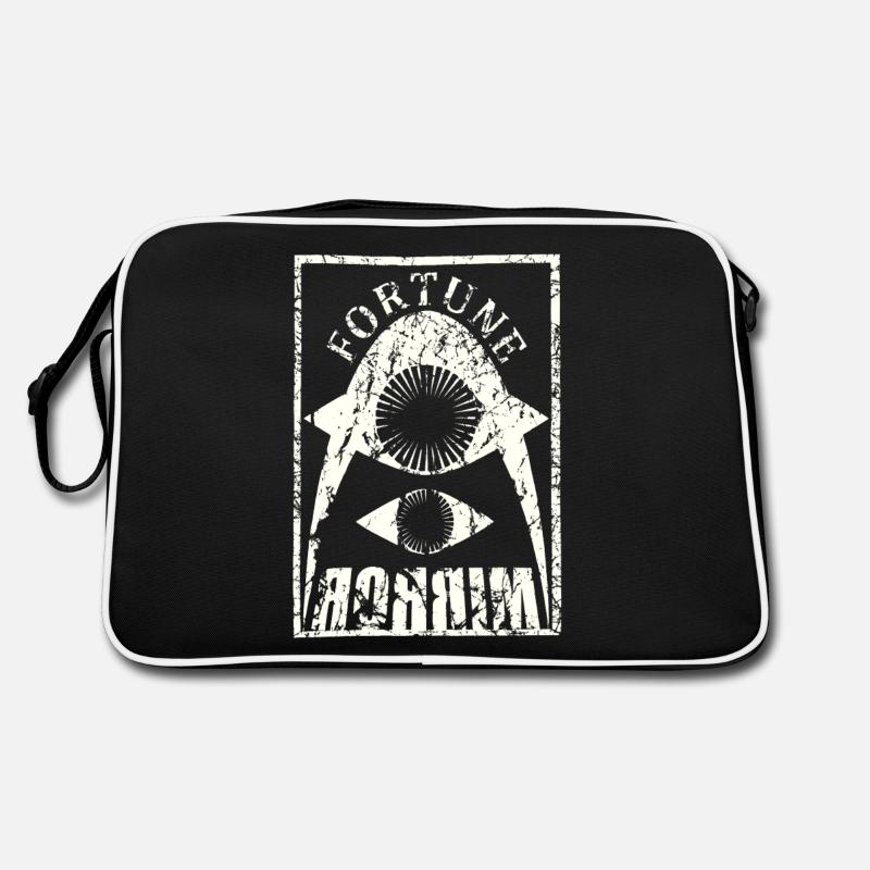 Fortune Mirror used look psychedelic Glück Spiegel Retro Tasche