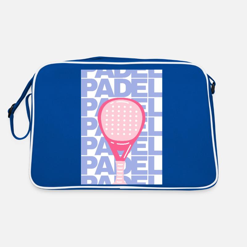 Affiche de padel Sac Retro