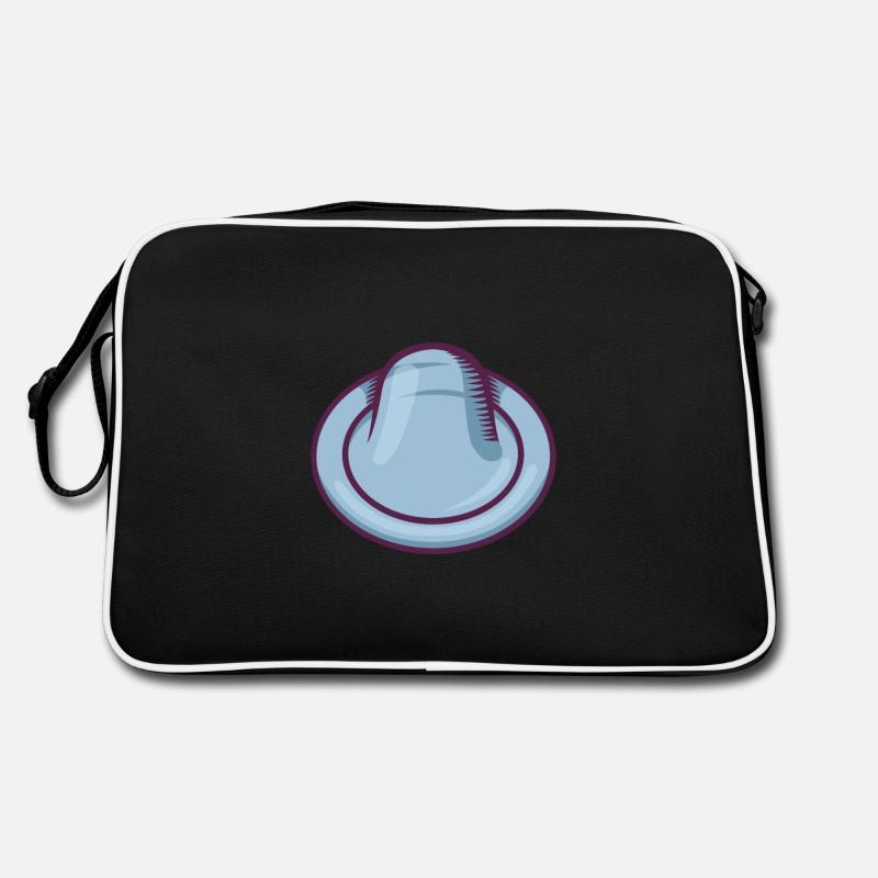 Blue Condom Retro Bag
