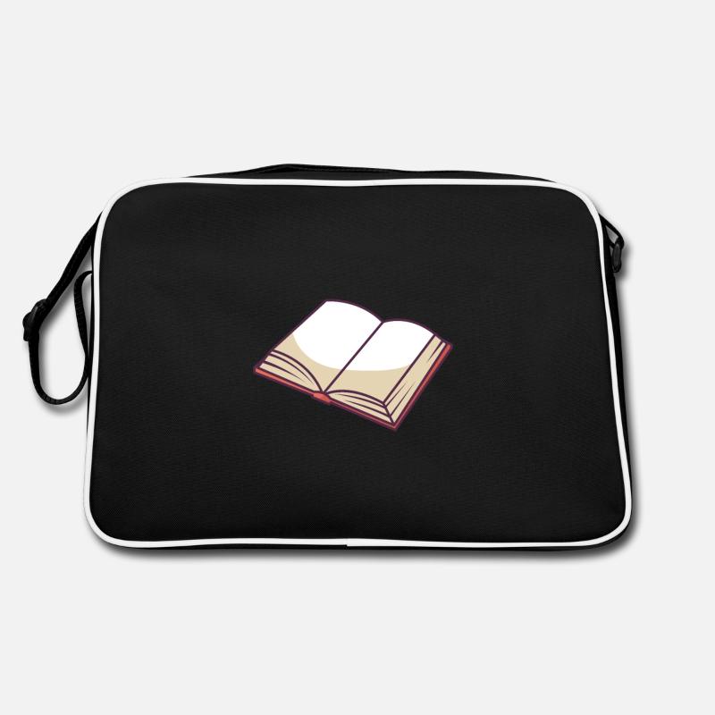 Open Book Retro Bag