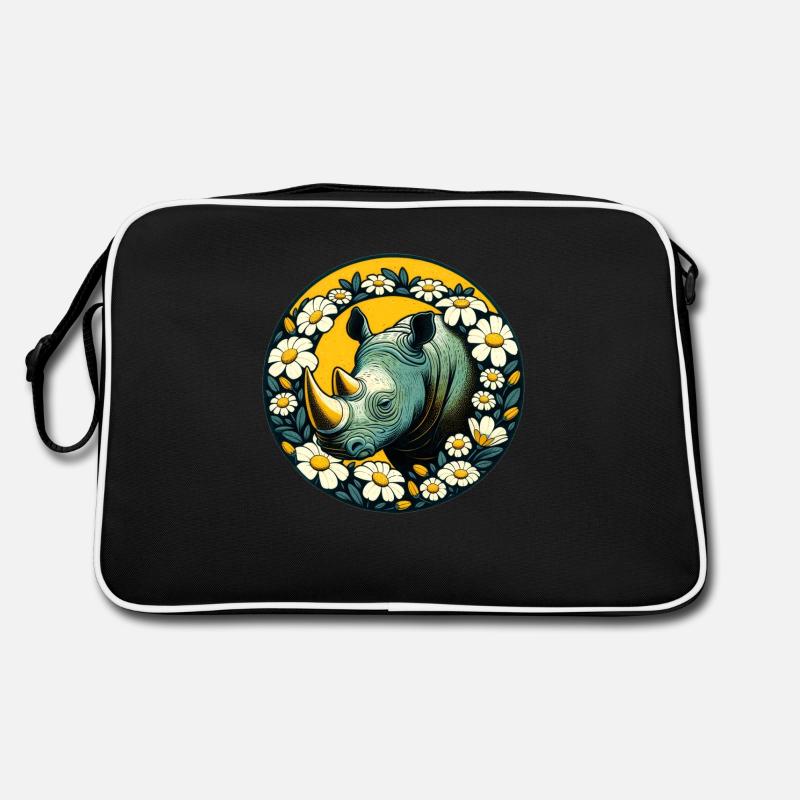 Nashorn Retro Tasche