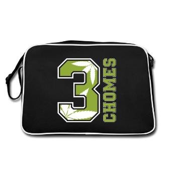 The magic of trichomes - Retro Bag - black/white - Back