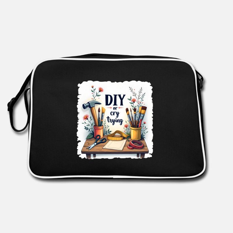 DIY or cry trying - Handwerkeln Upcycling Retro Bag