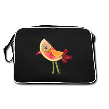 Joker - Sac Retro - noir/blanc - Dos