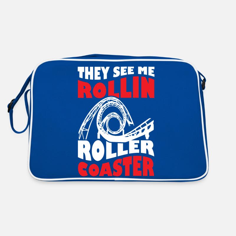 They See Me Rollin Roller Coaster Retro Tasche