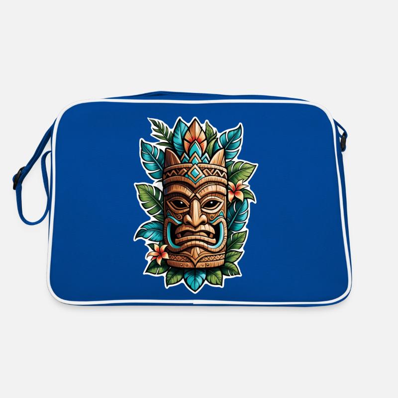 Tiki Beach - Polynesia Statue Retro Bag