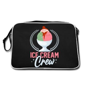 Ice Cream Crew Summer Scoop Cone - Retro Bag - black/white - Back