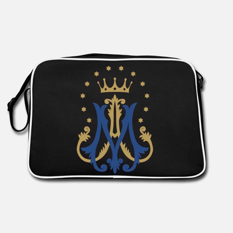 Auspice Maria - Retro Bag - black/white
