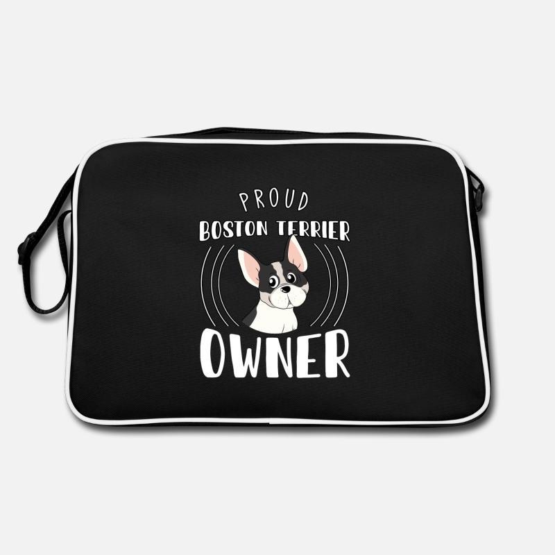 Boston Terrier, Boston Terrier Boston Terriers Retro Tasche