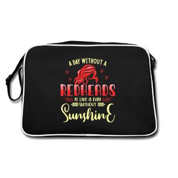 Rousses, rousses 2% licornes, rousses - Sac Retro - noir/blanc - Dos