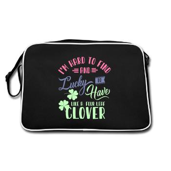 Rousses, rousses Irlandaises, Irlandaises - Sac Retro - noir/blanc - Dos