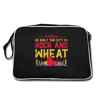 Jeu de société, jeu de plateau, rue la plus longue - Sac Retro - noir/blanc - Dos