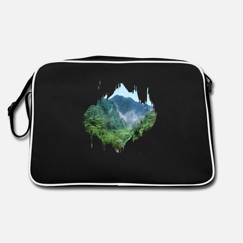 Rainforest Jungle Amazon Color Spot Gift Retro Bag